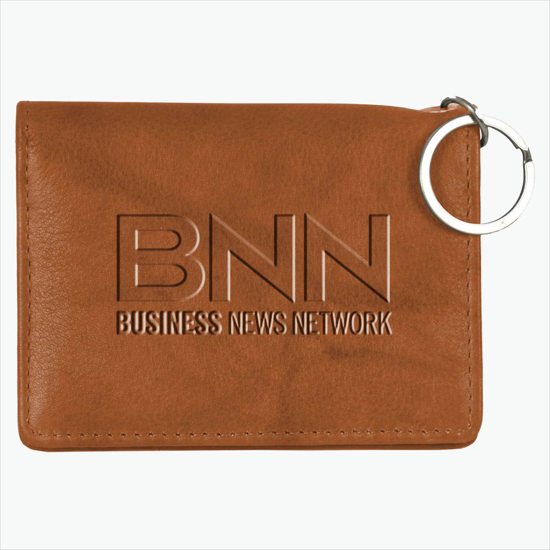 Genuine Leather ID Holder - Debossed