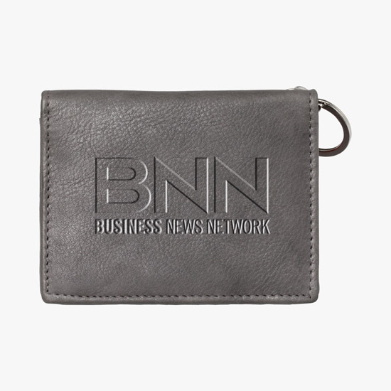 Genuine Leather ID Holder - Debossed
