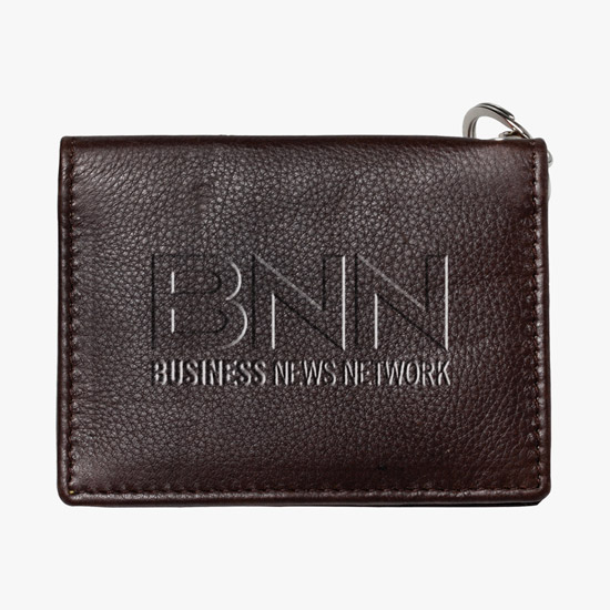 Genuine Leather ID Holder - Debossed