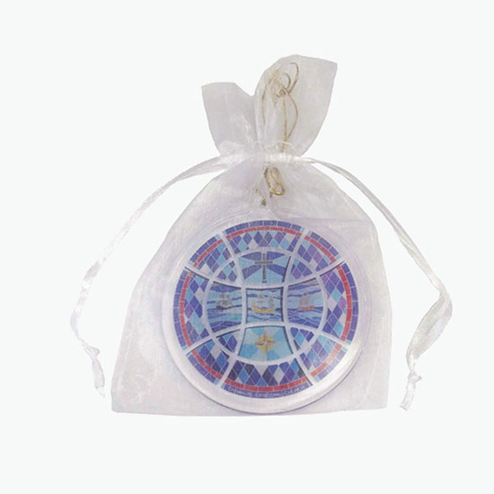 Sun Catcher Acrylic Ornament - Round - Full Color