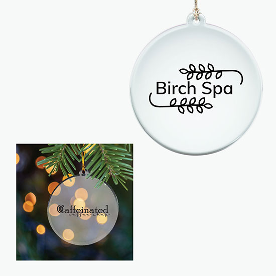 Sun Catcher Acrylic Ornament - Round