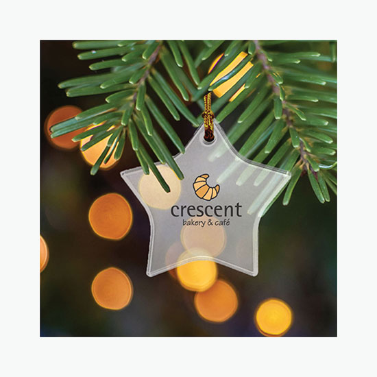 Sun Catcher Acrylic Ornament - Star