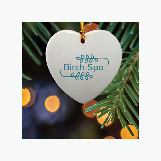Ceramic Ornament - Heart