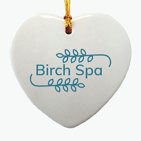 Ceramic Ornament - Heart