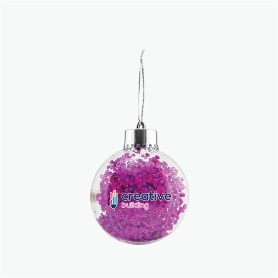 Confetti Ornament - Hexagon - Full Color
