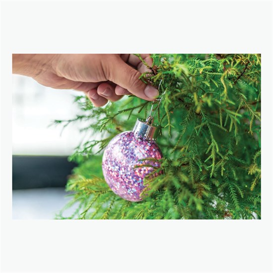 Confetti Ornament - Heart - Full Color