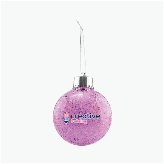 Confetti Ornament - Heart - Full Color