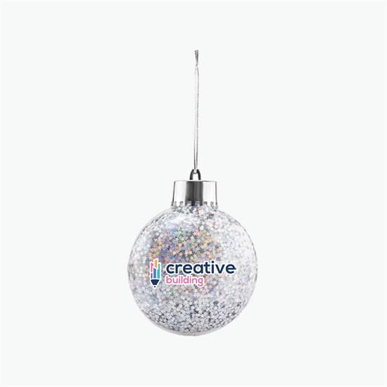 Confetti Ornament - Star - Full Color