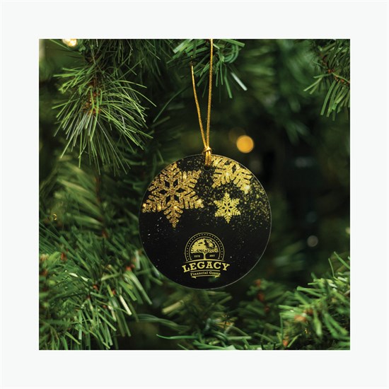 Full Color Acrylic Ornament - Circle