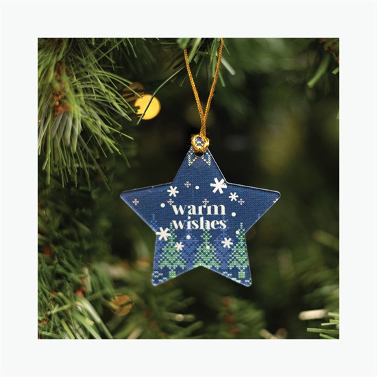 Full Color Acrylic Ornament - Star