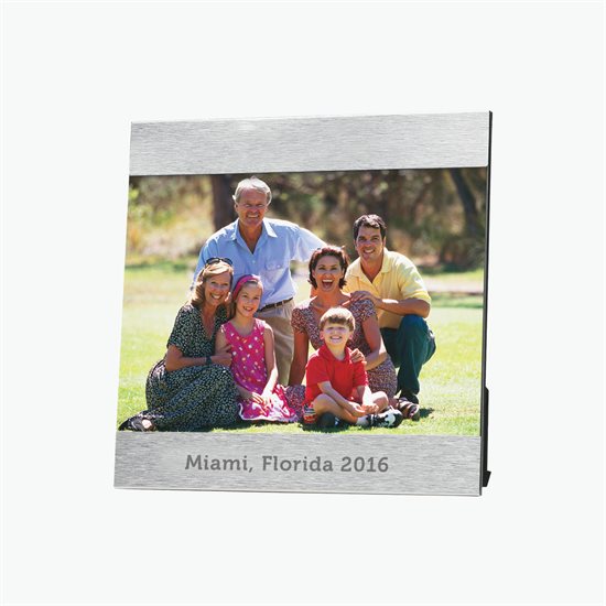 Elan Photo Frame - 4 x 6 - Engraved