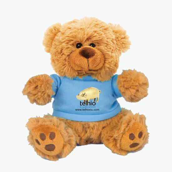Toffee Teddy Plush Bear with T-Shirt