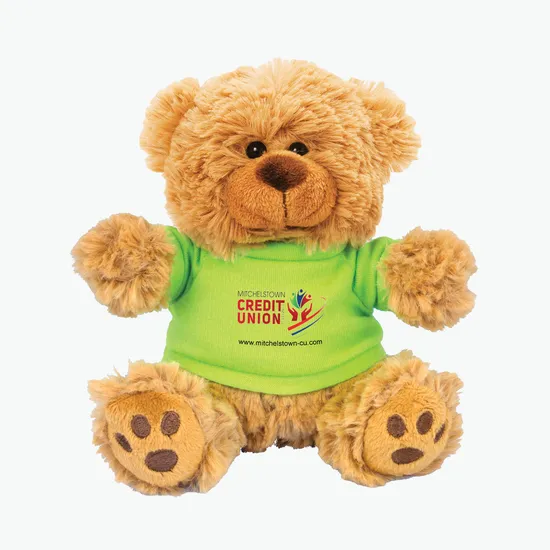 Toffee Teddy Plush Bear with T-Shirt