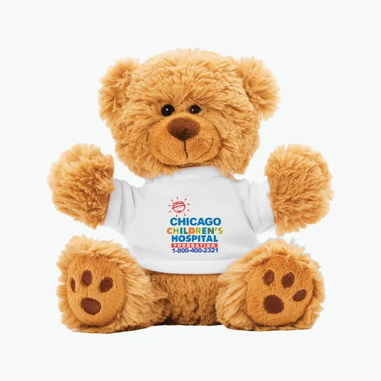 Toffee Teddy Plush Bear with T-Shirt
