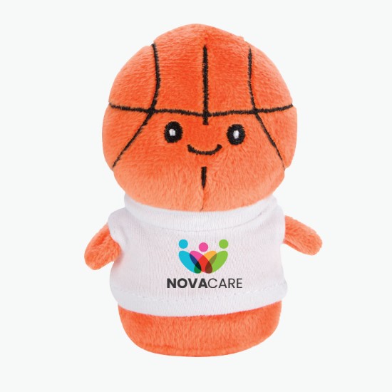 Sporty Plush Pal - Basketball - Full Color