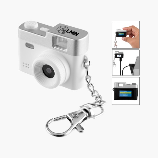 Mini Digital Camera Keychain