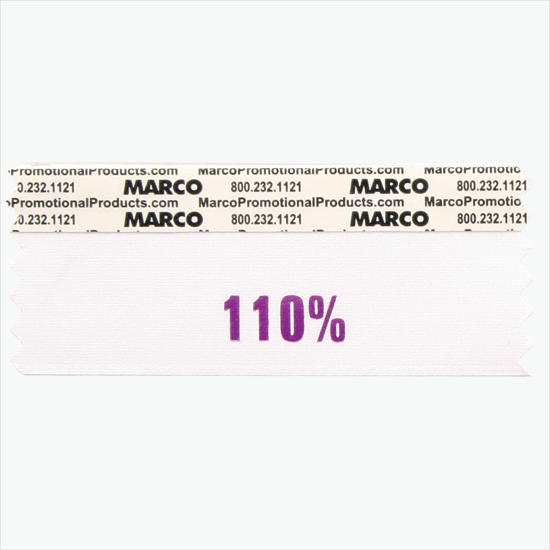 110% Ribbon - Horizontal