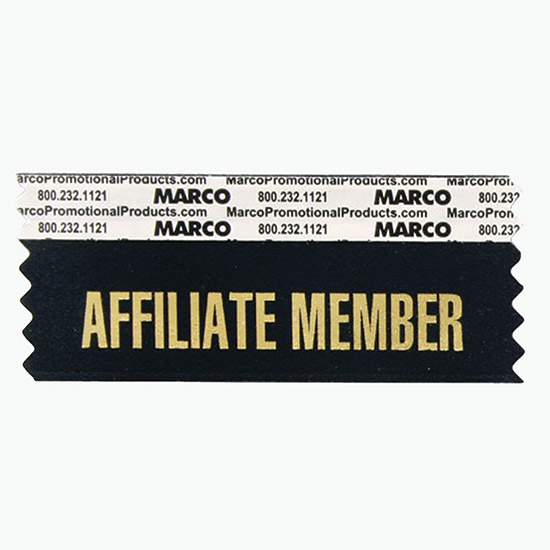 AFFILIATE MEMBER Ribbon - Horizontal