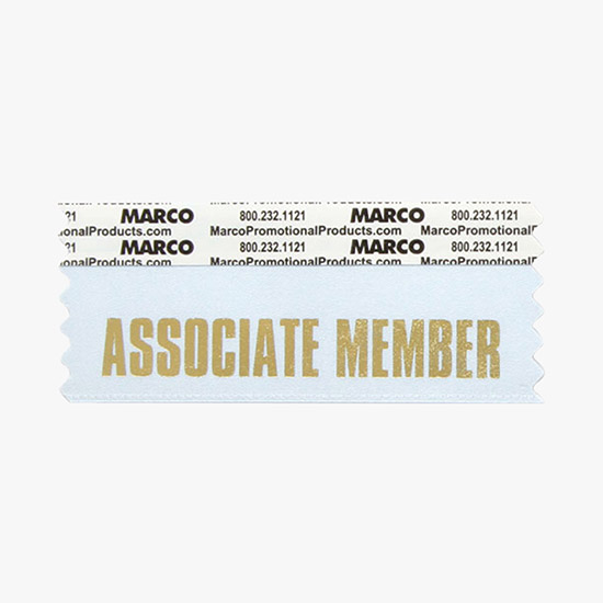ASSOCIATE MEMBER Ribbon - Horizontal