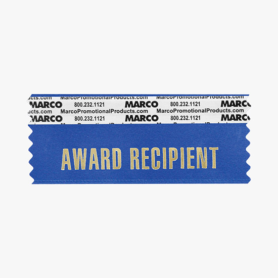 AWARD RECIPIENT Ribbon - Horizontal
