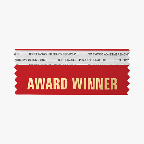 AWARD WINNER Ribbon - Horizontal