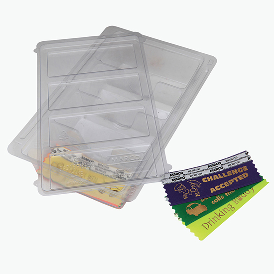 100 Assorted After 5 Social Fun Ribbons with Case