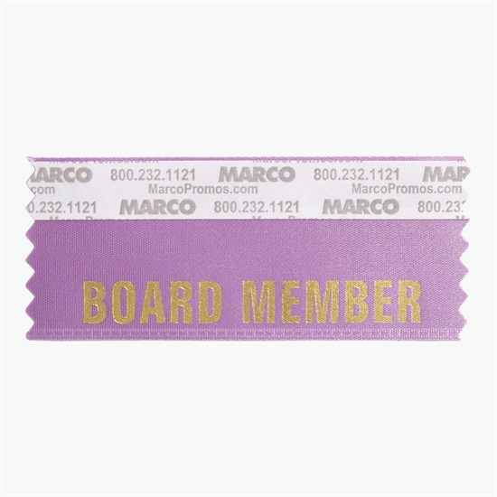 BOARD MEMBER Ribbon - Horizontal