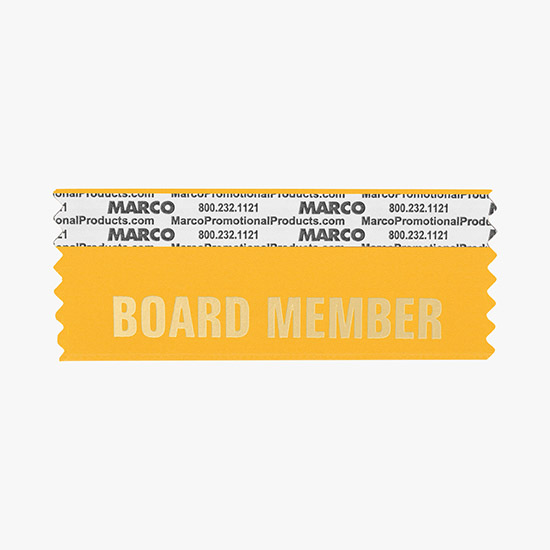 BOARD MEMBER Ribbon - Horizontal