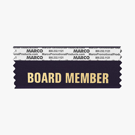 BOARD MEMBER Ribbon - Horizontal