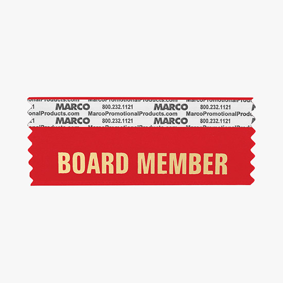 BOARD MEMBER Ribbon - Horizontal