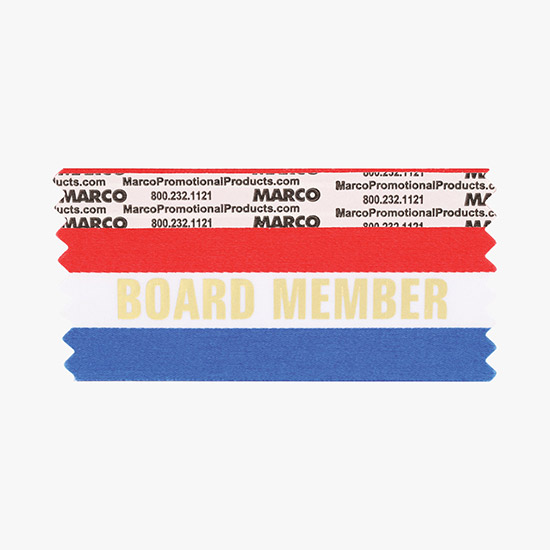 BOARD MEMBER Ribbon - Horizontal