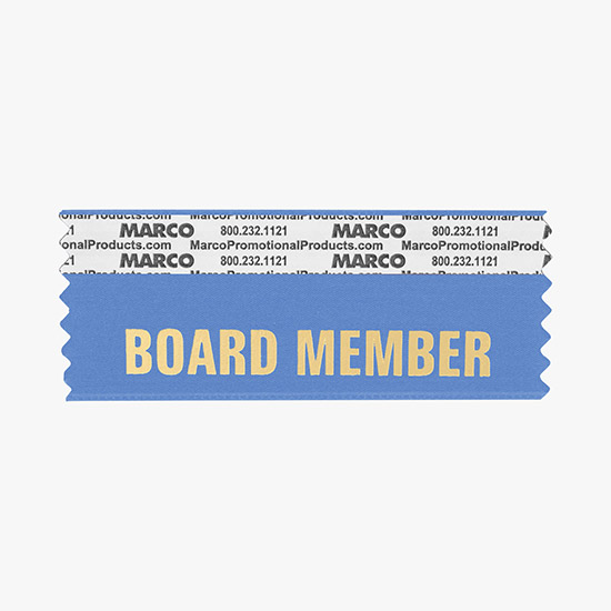BOARD MEMBER Ribbon - Horizontal