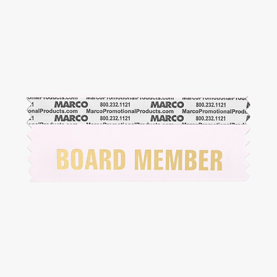 BOARD MEMBER Ribbon - Horizontal