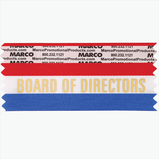 BOARD OF DIRECTORS Ribbon - Horizontal