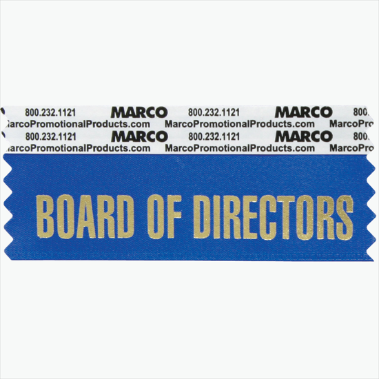 BOARD OF DIRECTORS Ribbon - Horizontal