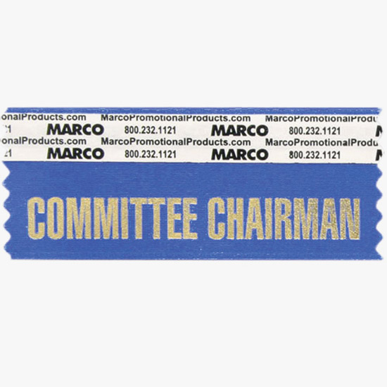COMMITTEE CHAIRMAN Ribbon - Horizontal