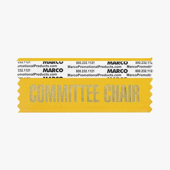 COMMITTEE CHAIR Ribbon - Horizontal