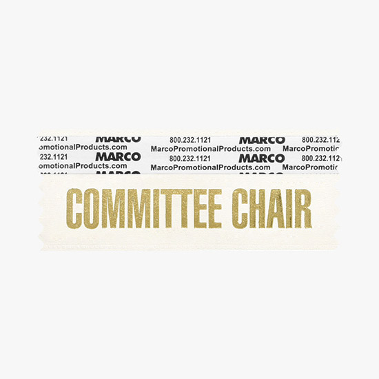COMMITTEE CHAIR Ribbon - Horizontal