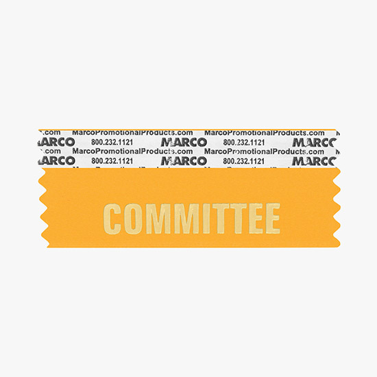 COMMITTEE Ribbon - Horizontal