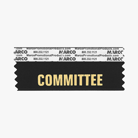 COMMITTEE Ribbon - Horizontal