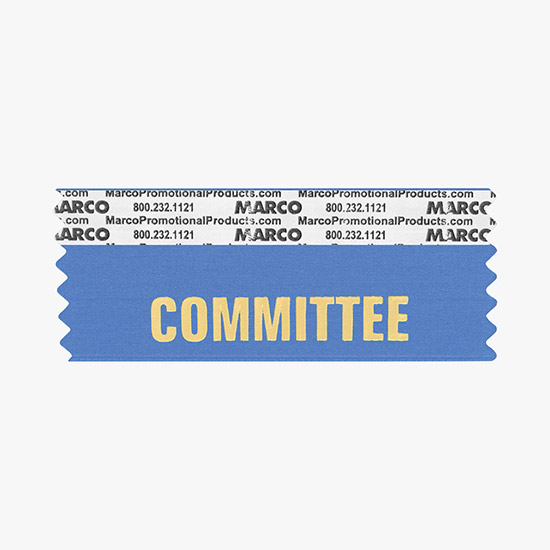 COMMITTEE Ribbon - Horizontal