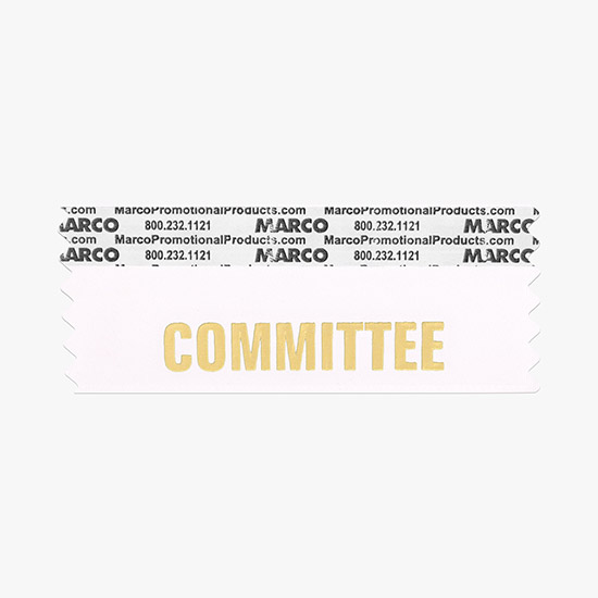 COMMITTEE Ribbon - Horizontal
