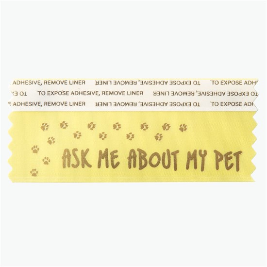 100 Assorted Conversation Starter Ribbons with Case