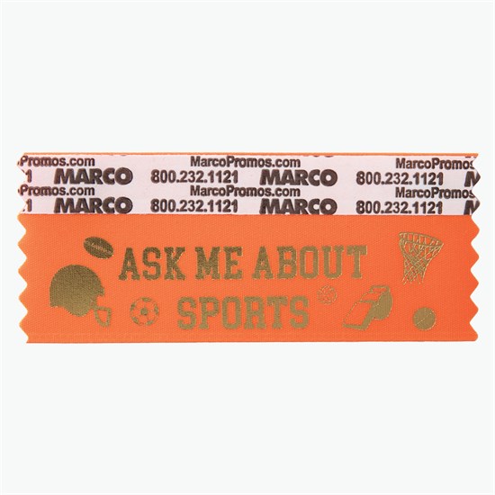 100 Assorted Conversation Starter Ribbons with Case