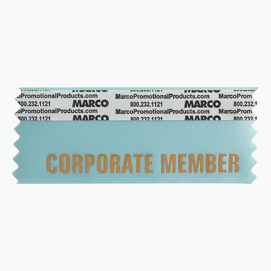 CORPORATE MEMBER Ribbon - Horizontal