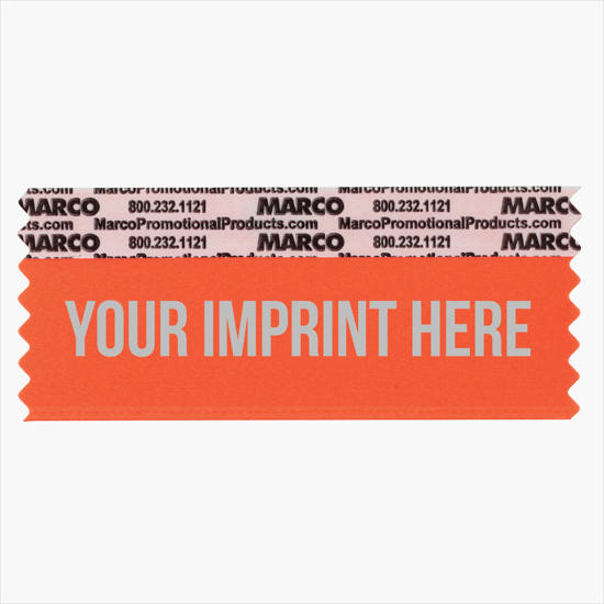 4 x 1 5/8 Horizontal Ribbon - Custom Title 