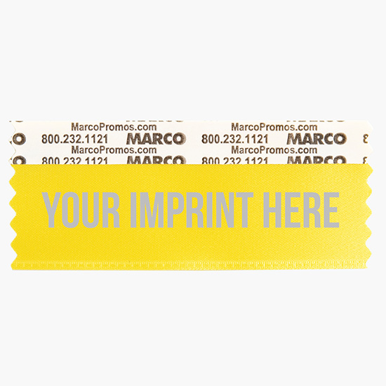 4 x 1 5/8 Horizontal Ribbon - Custom Title 