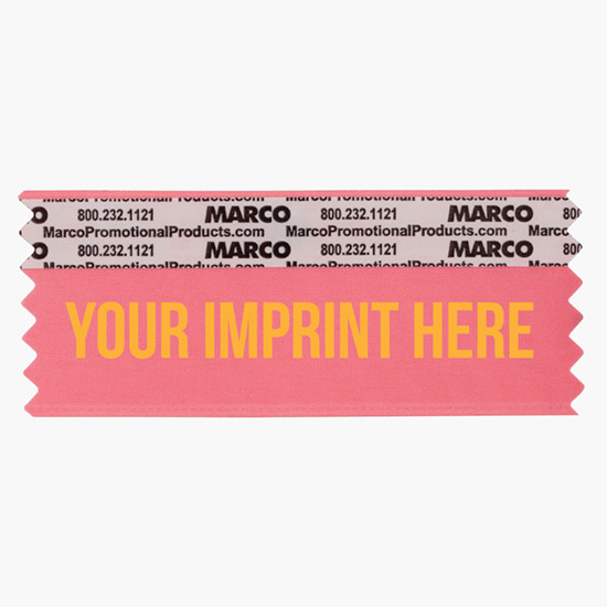 4 x 1 5/8 Horizontal Ribbon - Custom Title 