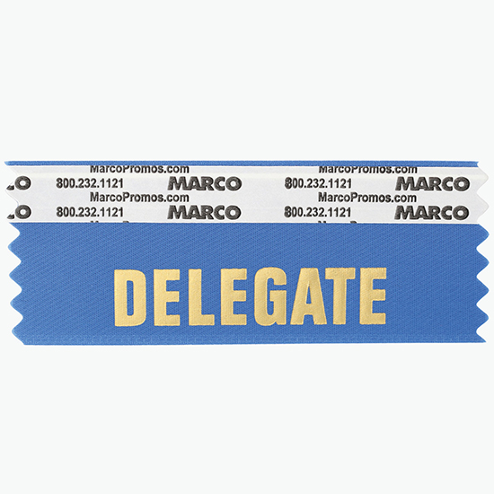 DELEGATE Ribbon - Horizontal