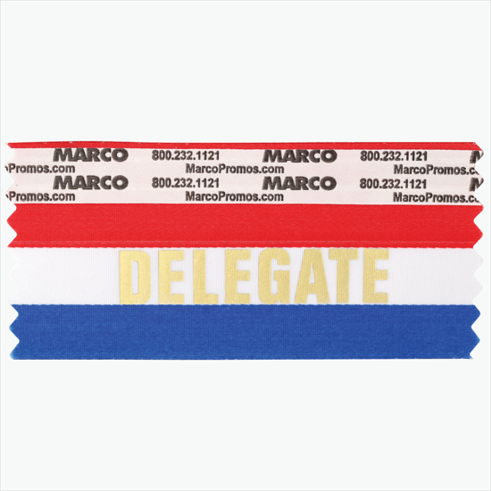 DELEGATE Ribbon - Horizontal